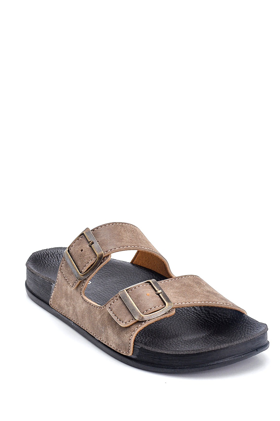 Men's Comfort Leather Slippers