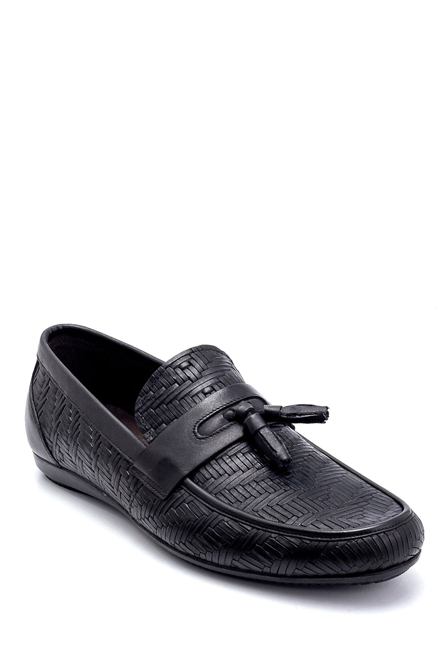 Men's Leather Printed Loafer