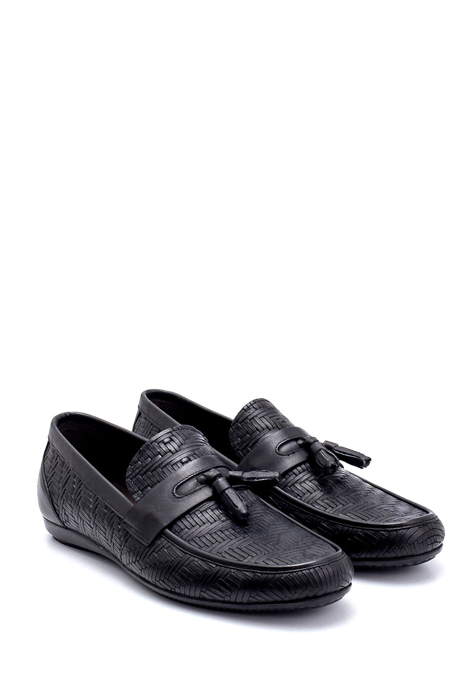 Men's Leather Printed Loafer