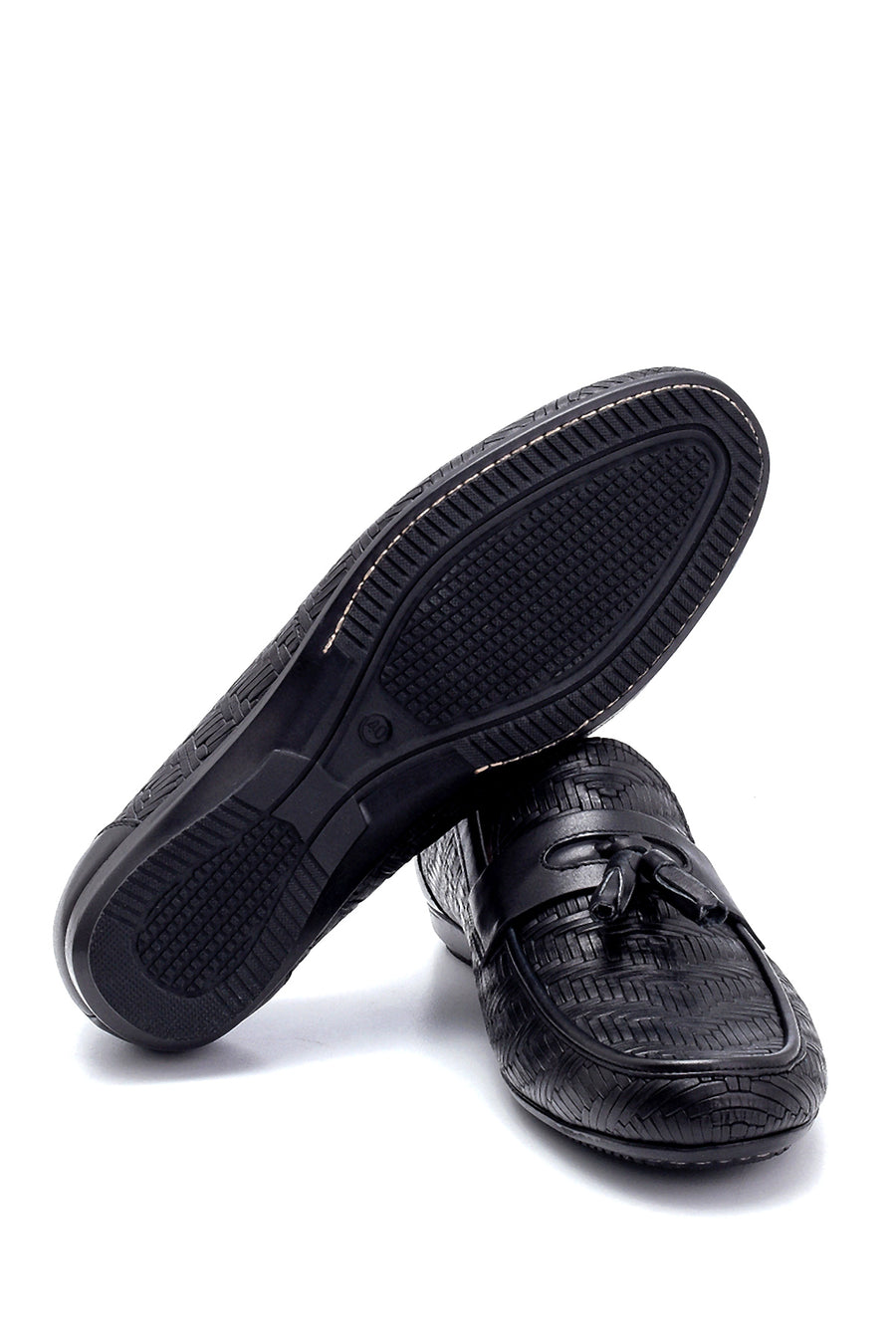 Men's Leather Printed Loafer