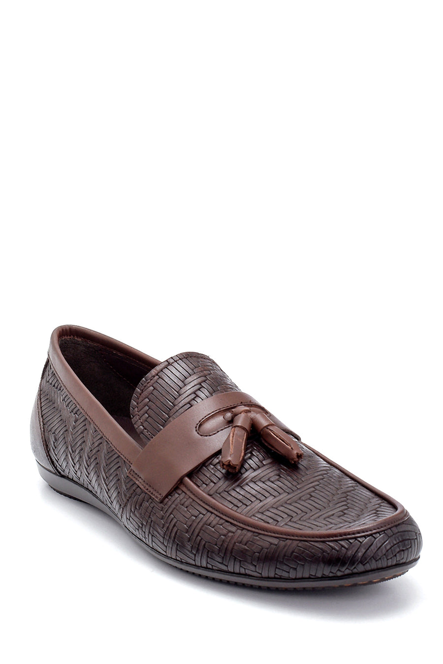 Men's Leather Printed Loafer