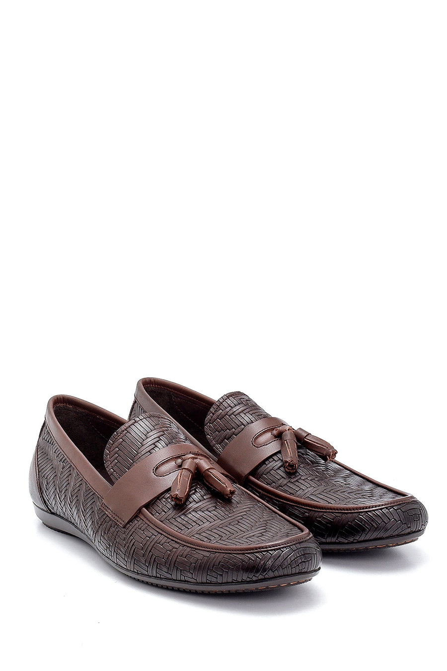Men's Leather Printed Loafer