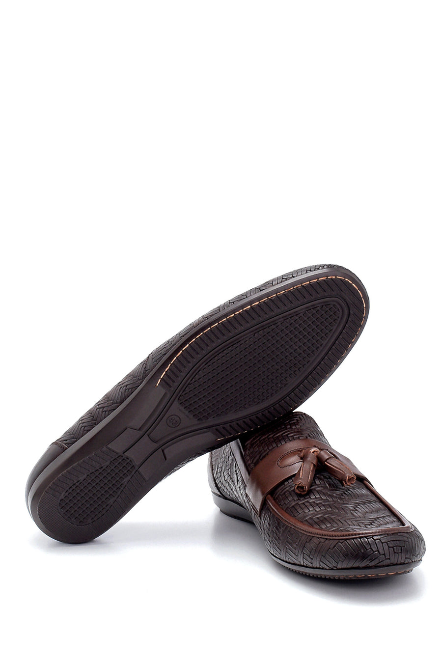 Men's Leather Printed Loafer