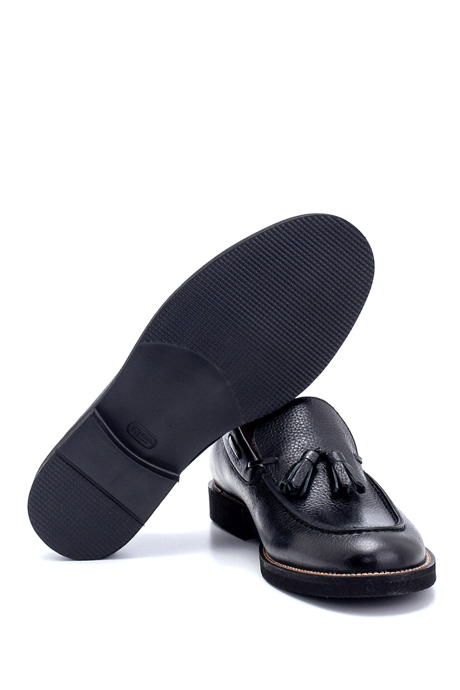 Erkek Deri Püskül Detaylı Loafer