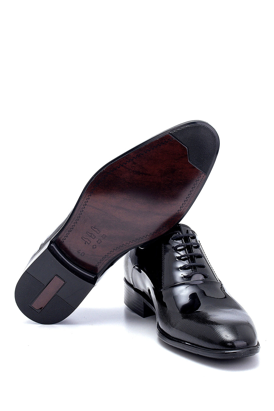 Men's Black Leather Classic Shoes