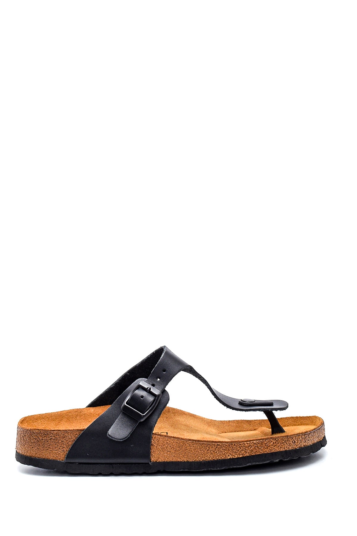 Men's Leather Slippers 21SFD665218 | Derimod