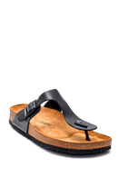 Men's Leather Slippers | Derimod