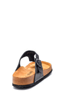 Men's Leather Slippers | Derimod
