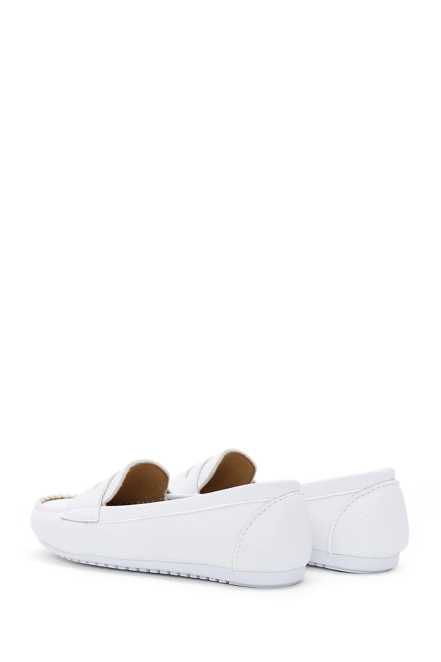 Kadın Beyaz Loafer