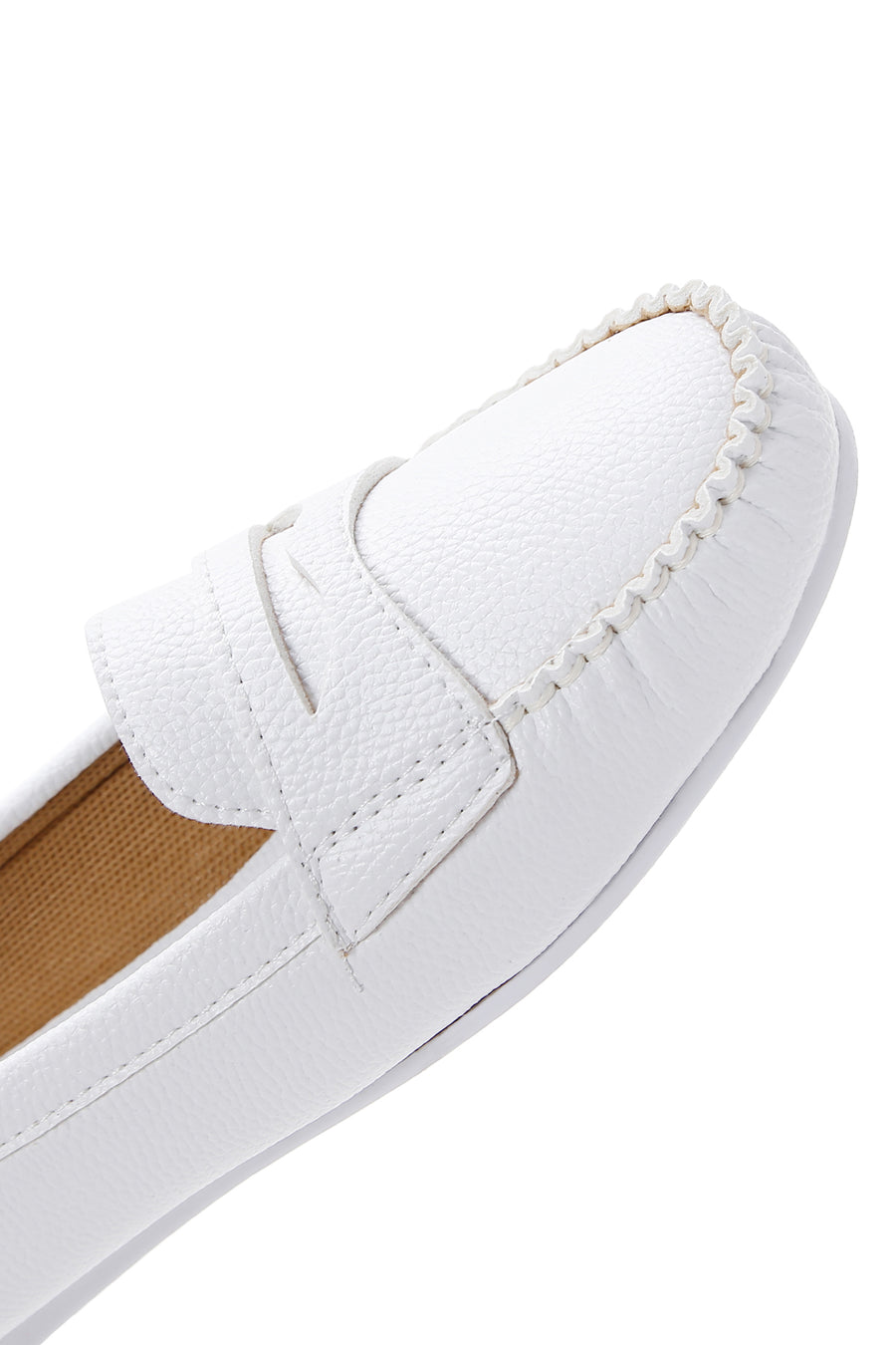 Kadın Beyaz Loafer