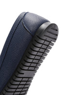 Women's Navy Blue Tassel Detailed Loafer | Derimod