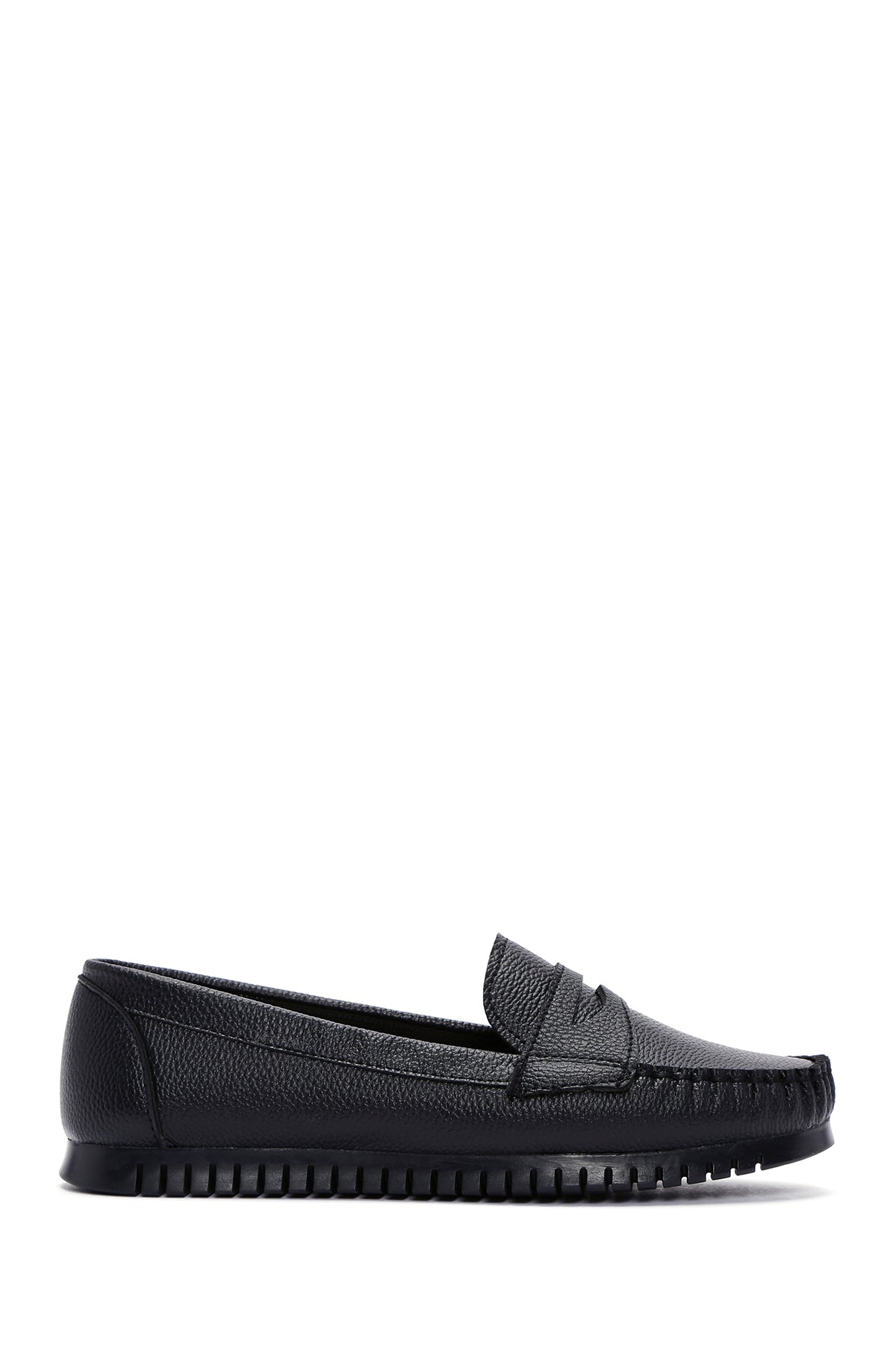 Women's Black Loafer 21SFE1453FT | Derimod