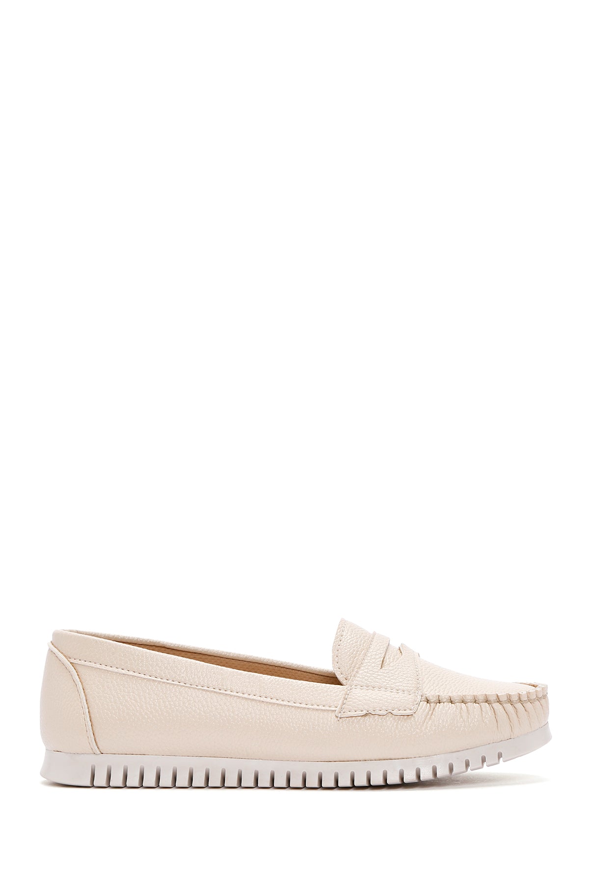 Women's Beige Loafer 21SFE1453FT | Derimod