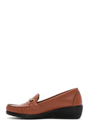 Kadın Taba Dolgu Topuk Loafer | Derimod