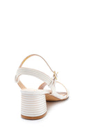 Kadın Gümüş Suni Deri Terlik | Derimod