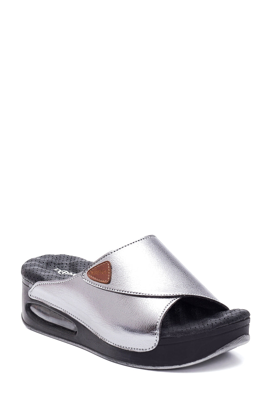 Women's Metallic Slippers