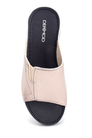 Women's Wedge Heel Casual Slippers | Derimod