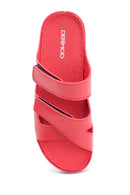 Women's Wedge Heel Banded Casual Slippers | Derimod