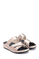 Women's Wedge Heeled Casual Slippers | Derimod