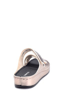 Women's Wedge Heeled Casual Slippers | Derimod