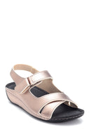 Women's Wedge Heeled Casual Sandals | Derimod