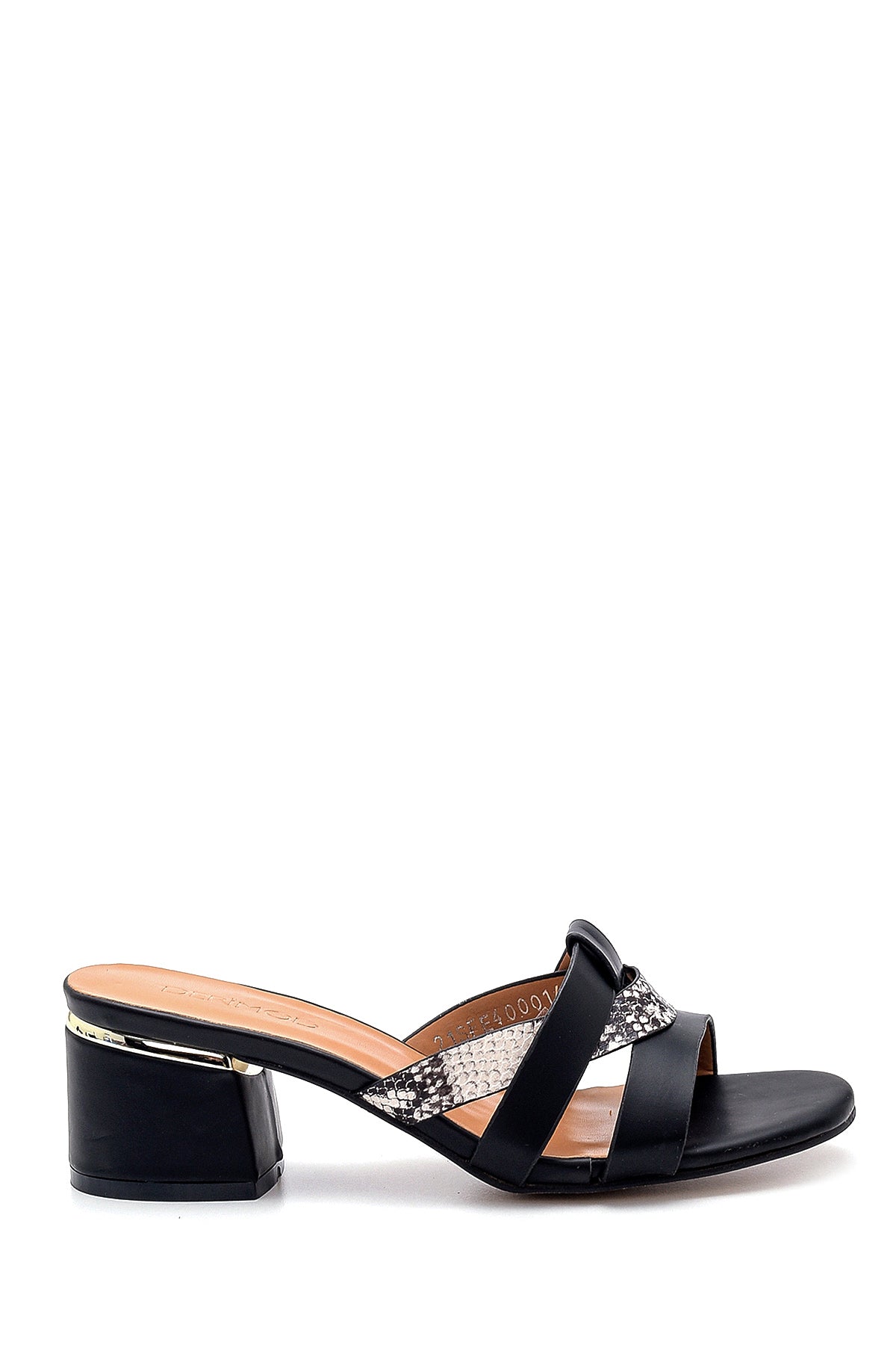 Kadın Topuklu Terlik 21SFE400014 | Derimod