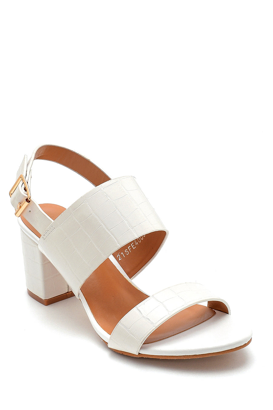 Women's Crocodile Patterned Sandals