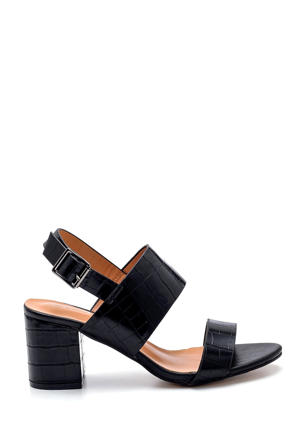 Kadın Kroko Desenli Sandalet 21SFE4005E3 | Derimod