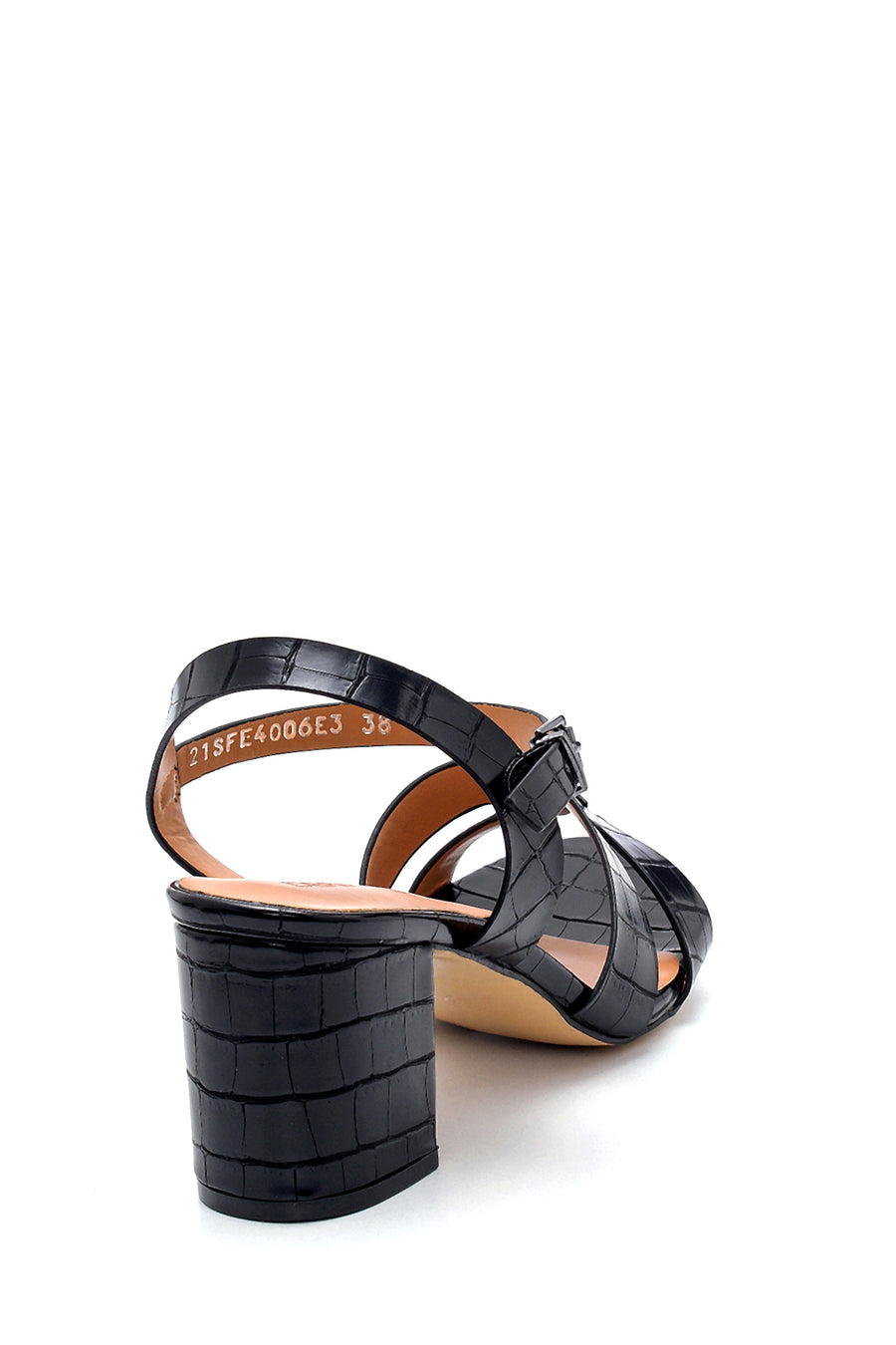 Women's Crocodile Patterned Sandals