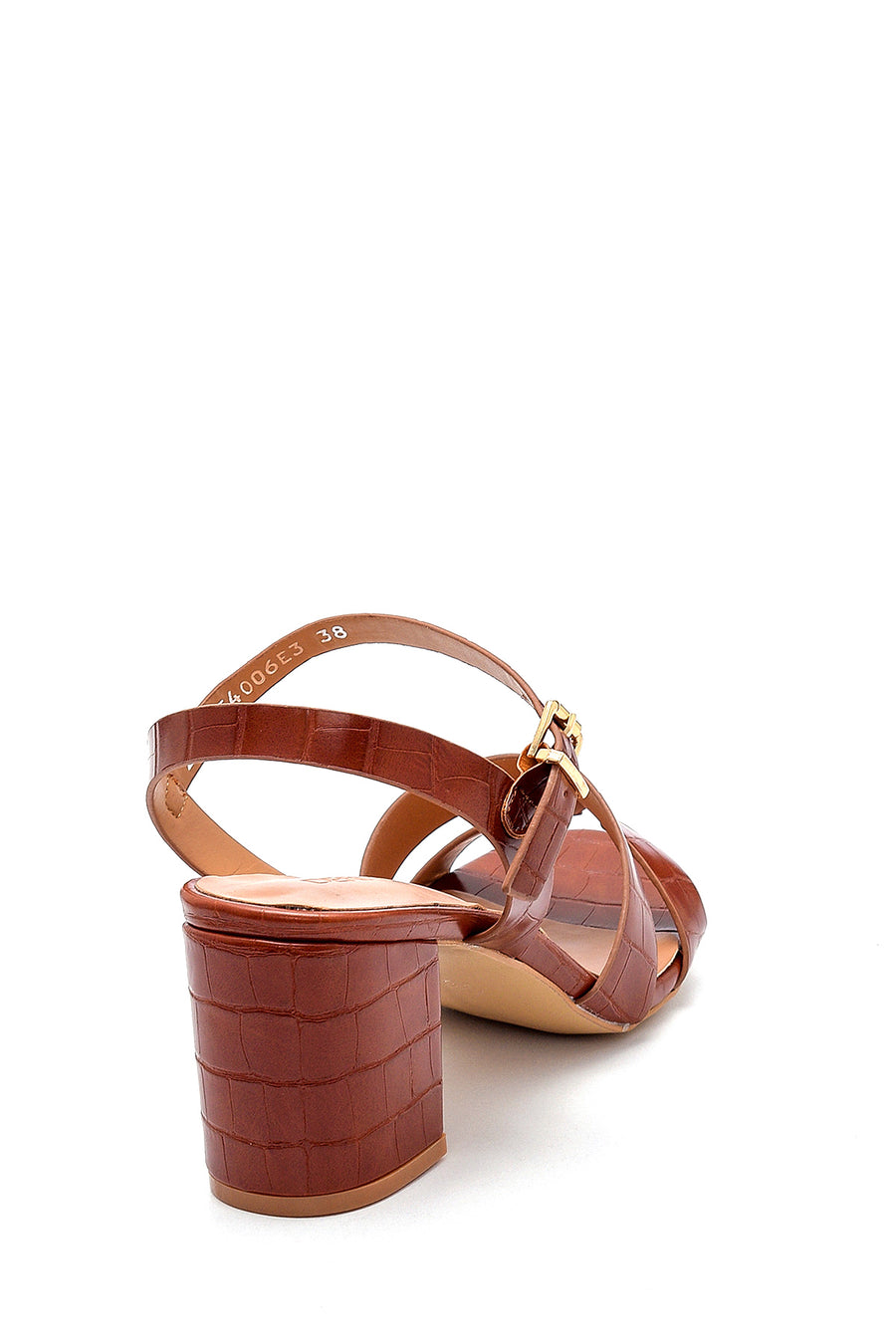 Women's Crocodile Patterned Sandals