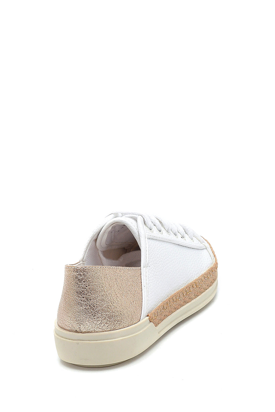 Kadın Hasır Detaylı Sneaker