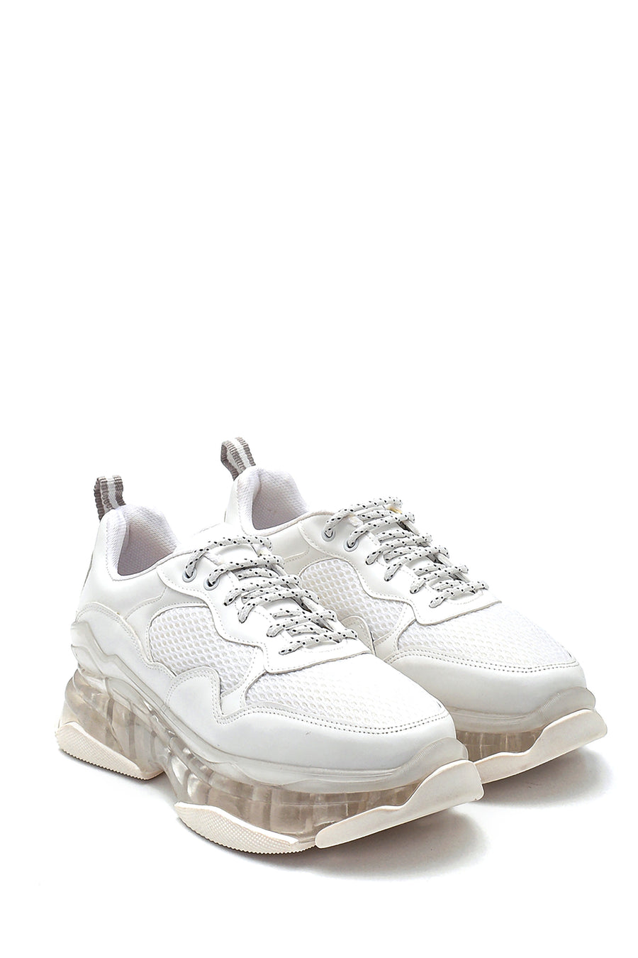 Kadın Şeffaf Taban Detaylı Sneaker