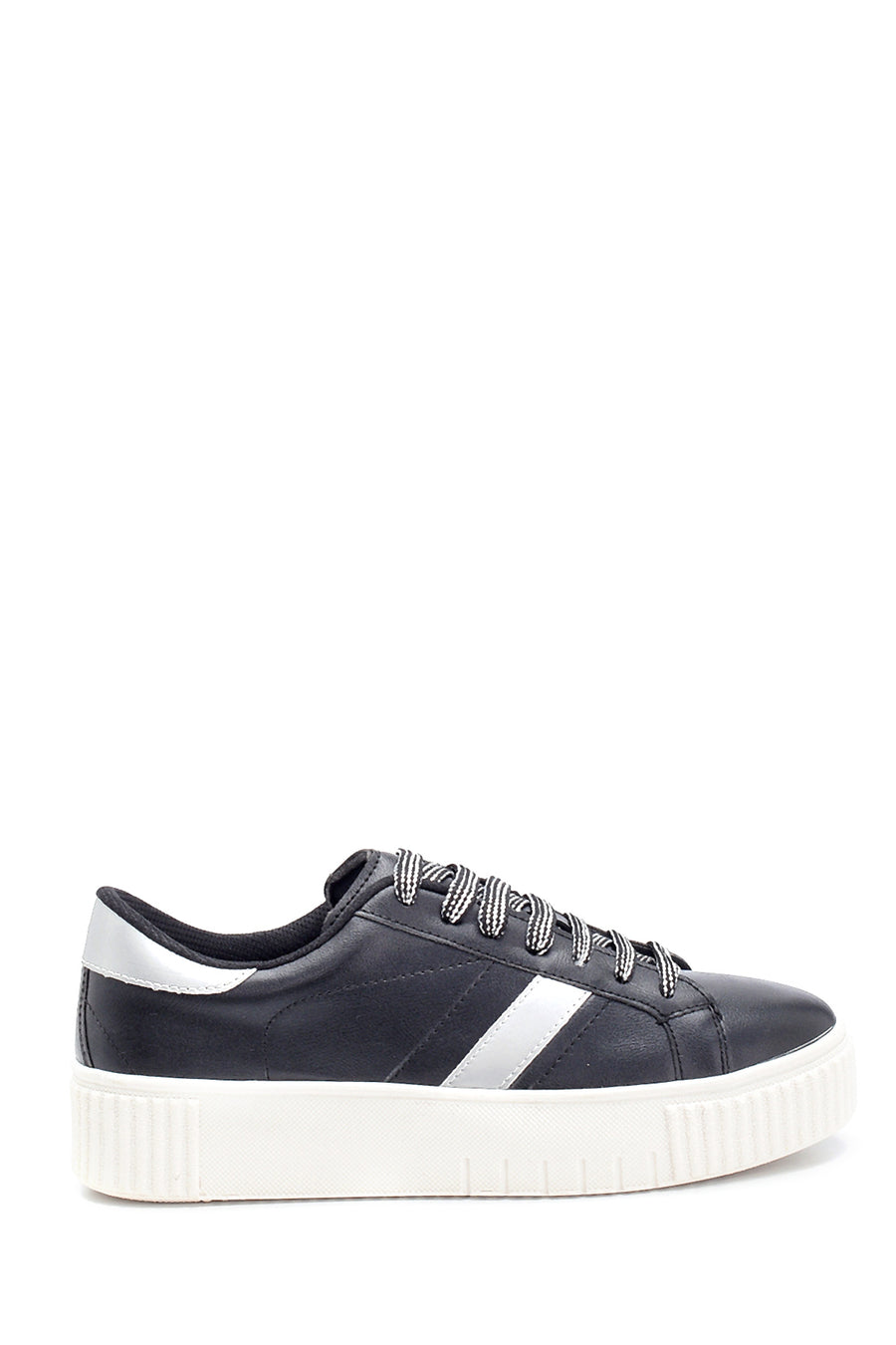Kadın Şerit Detaylı Sneaker 21SFE401718 | Derimod