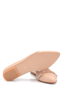 Kadın Bej Tokalı Babet | Derimod