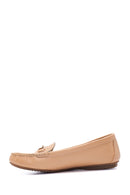 Women's Beige Buckle Casual Loafer | Derimod