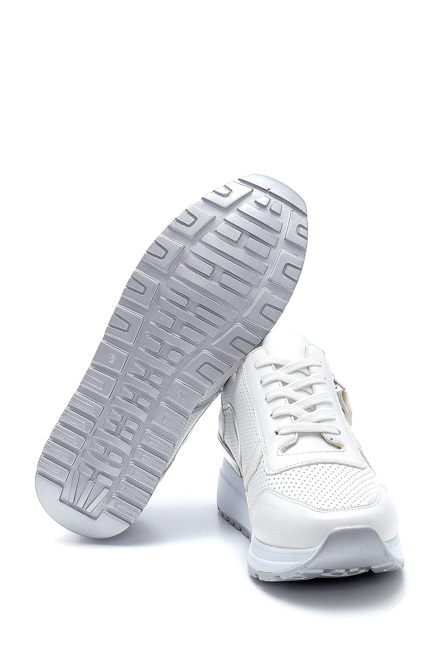 Kadın Fermuar Detaylı Sneaker