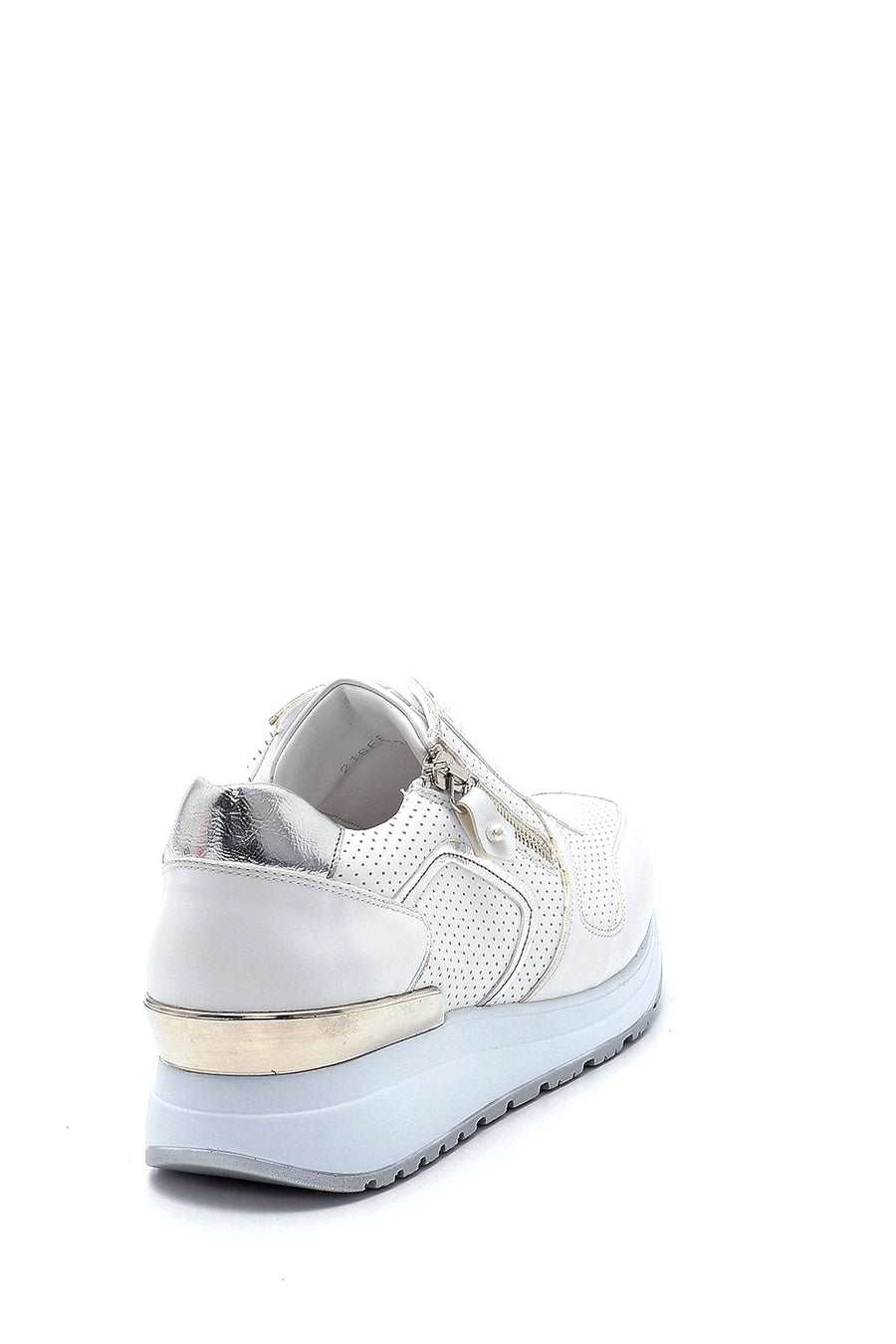 Kadın Fermuar Detaylı Sneaker