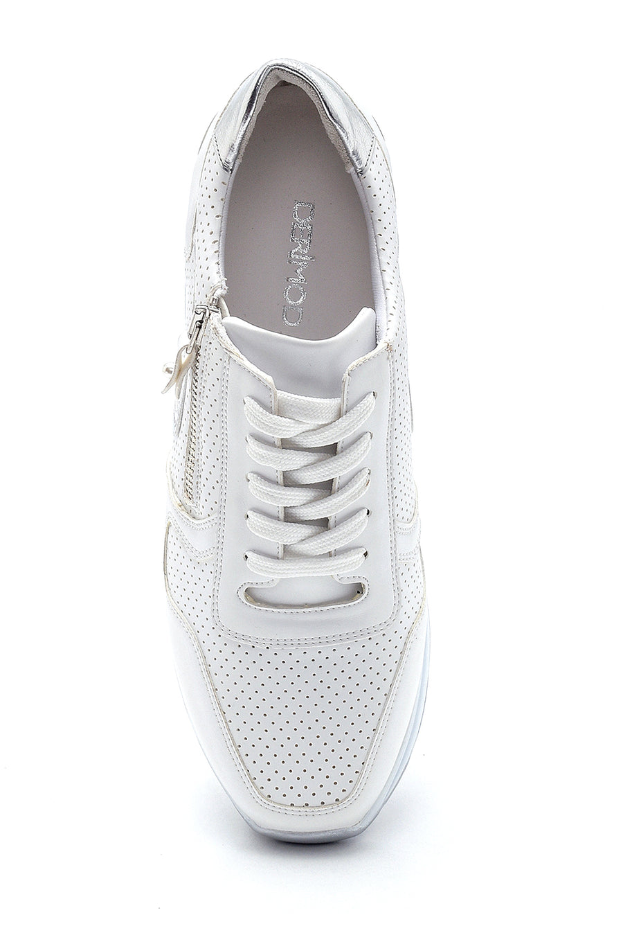 Kadın Fermuar Detaylı Sneaker