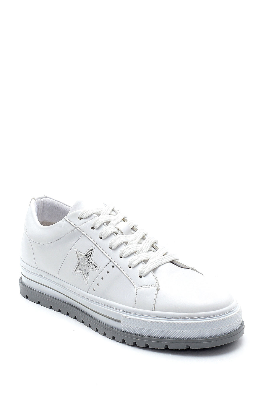 Kadın Yıldız Detaylı Sneaker