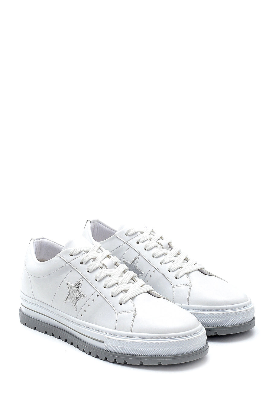 Kadın Yıldız Detaylı Sneaker