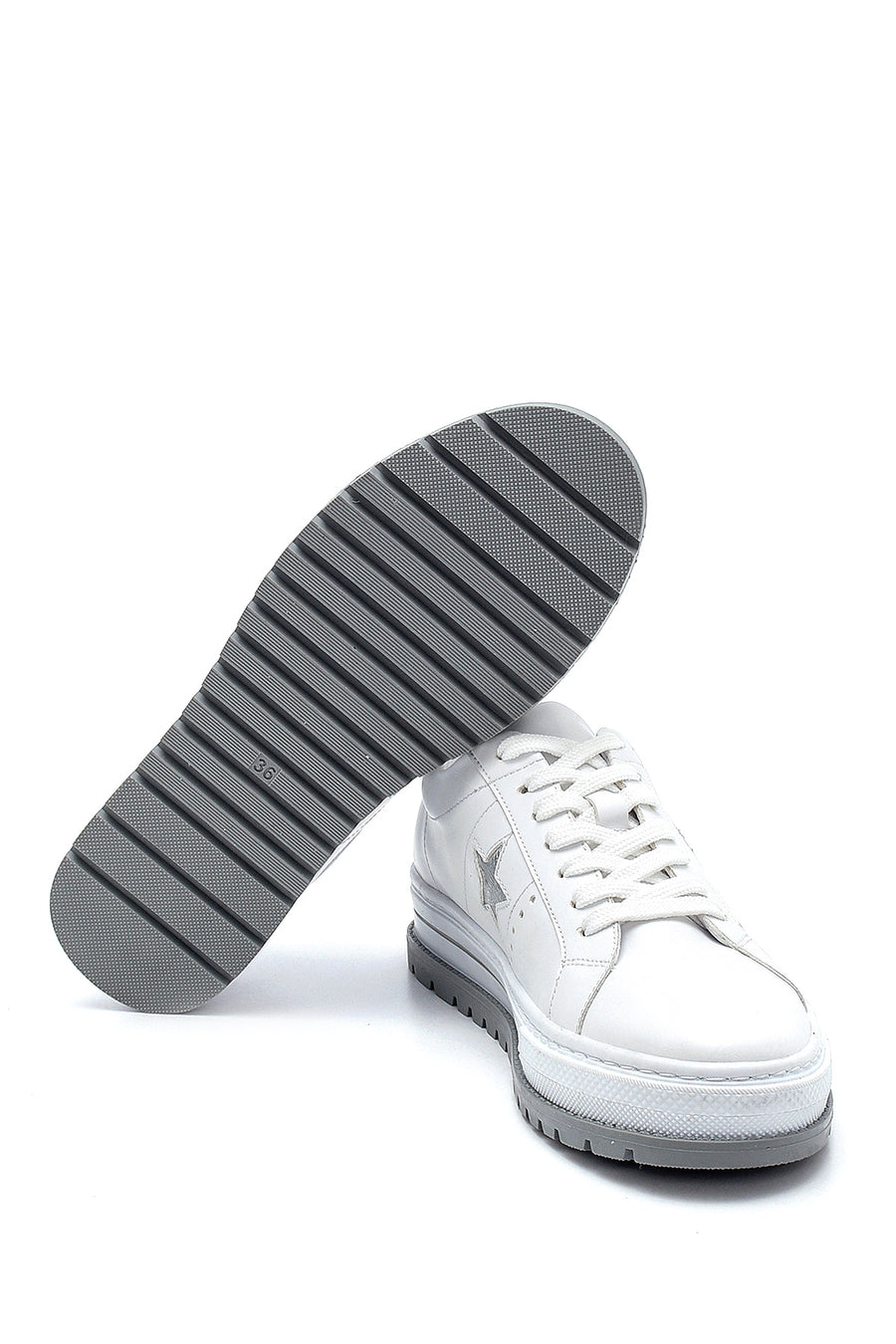 Kadın Yıldız Detaylı Sneaker