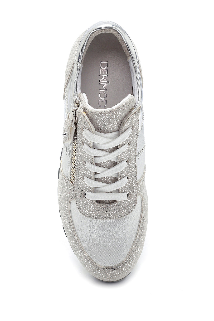 Kadın Fermuar Detaylı Sneaker