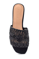 Women's Straw Slippers | Derimod