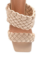 Kadın Örgü Detaylı Topuklu Terlik | Derimod