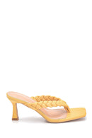 Women's Casual Heeled Slippers | Derimod
