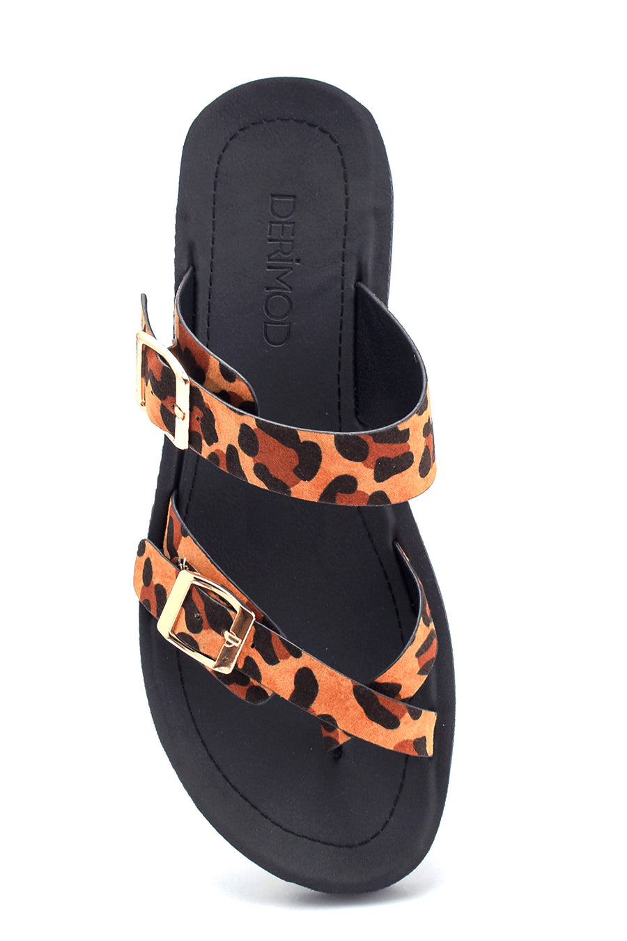 Kadın Leoper Desenli Casual Terlik