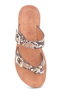 Kadın Yılan Baskılı Casual Terlik | Derimod