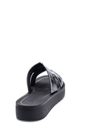 Women's Casual Crocodile Patterned Slippers | Derimod