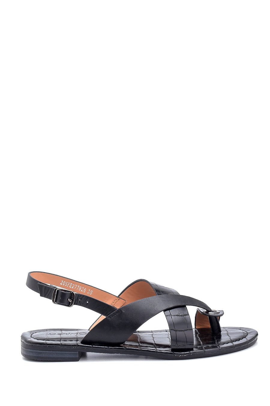 Women's Casual Patterned Sandals 21SFE460614 | Derimod
