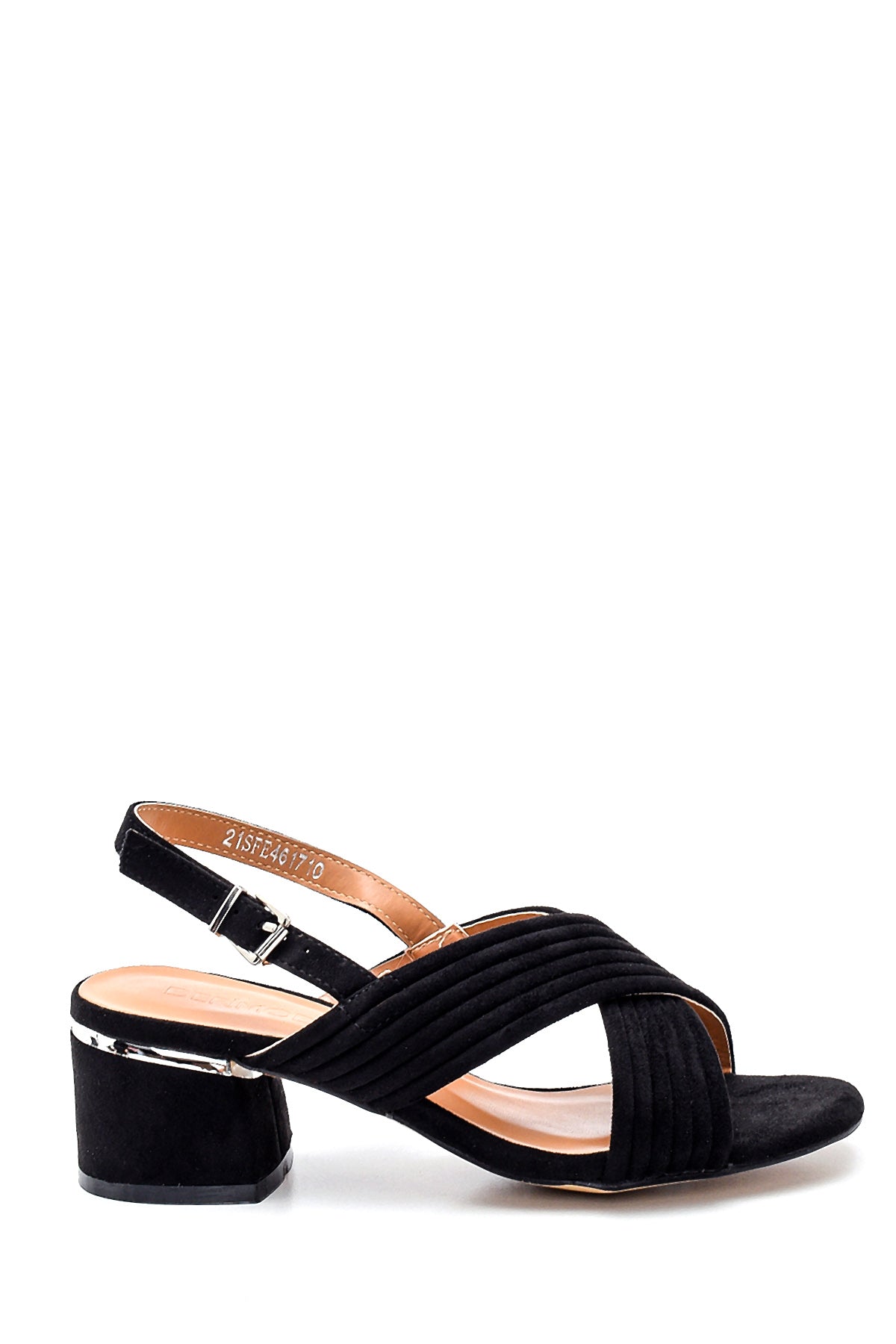 Kadın Casual Topuklu Sandalet 21SFE461710 | Derimod